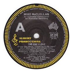 Mike McClellan The One I Love USED VINYL 7INCH 45 RPM SINGLE
