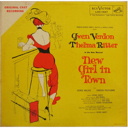 Gwen Verdon / Thelma Ritter New Girl In Town (Original Cast Recording) Vinyl LP USED