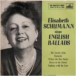 Elisabeth Schumann English Ballads USED VINYL 7INCH 45 RPM EP COMPILATION