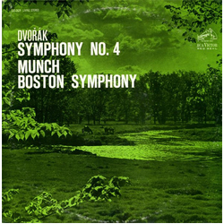 Antonín Dvořák / Charles Munch / Boston Symphony Orchestra Symphony No. 4 Vinyl LP USED