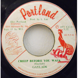 The Gaylads Creep Before You Walk Vinyl 7" USED