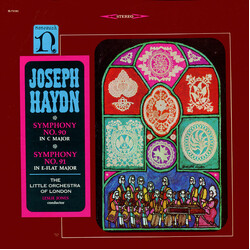 Joseph Haydn / The Little Orchestra Of London / Leslie Jones Symphony No. 90 In C Major / Symphony No. 91 In E-Flat Major Vinyl LP USED