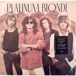 Platinum Blonde Contact Vinyl LP USED