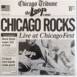 Various Chicago Rocks Volume II (Live At Chicago Fest) Vinyl LP USED