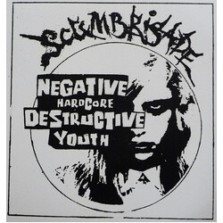 Scumbrigade Negative Hardcore Destructive Youth Vinyl LP USED