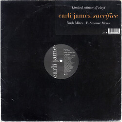 Carli James Sacrifice USED VINYL 12INCH 33 S RPM LIMITED EDITION