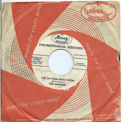 The Diamonds She Say (Oom Dooby Doom) USED VINYL 7INCH 45 RPM SINGLE PROMO