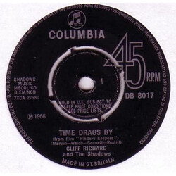Cliff Richard & The Shadows Time Drags By VINYL 7" USED