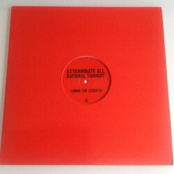 Exterminate All Rational Thought Lining The Streets USED VINYL 12INCH EP LIMITED EDITION