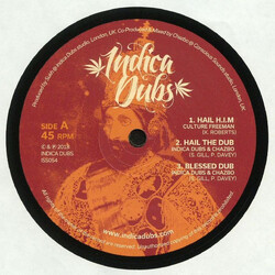 Culture Freeman / Indica Dubs / Chazbo Hail H.I.M. USED VINYL 12INCH 45 RPM