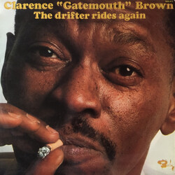 Clarence "Gatemouth" Brown The Drifter Rides Again Vinyl LP USED