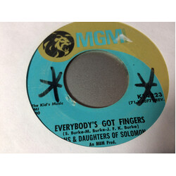 Sons And Daughters Of Solomon Everybody's Got Fingers USED VINYL 7INCH 45 RPM