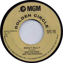 Sam The Sham & The Pharaohs Wooly Bully / Ju Ju Hand USED VINYL 7INCH 45 RPM REISSUE