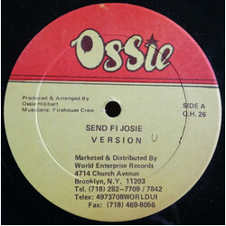 Josey Wales / Michael Black (4) / Grindsman Send Fi Josey / Everybody Needs Love Vinyl 12" USED