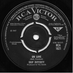 Skip Bifferty On Love VINYL 7" USED