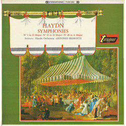 Joseph Haydn / Orchestra Haydn Di Bolzano E Trento / Antonio Pedrotti Symphonies N° 1 In D Major • N° 13 In D Major • N° 28 In A Major Vinyl LP USED