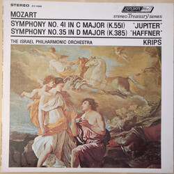 Wolfgang Amadeus Mozart / Israel Philharmonic Orchestra / Josef Krips Symphony No. 41 In C Major (K.551) "Jupiter" / Symphony No. 35 In D Major (K.385