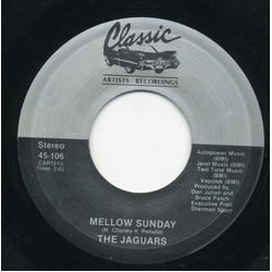 The Jaguars (6) Mellow Sunday Vinyl 7" USED