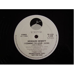 Howard Hewett I Commit To Love USED VINYL 12INCH 33 S RPM PROMO STEREO