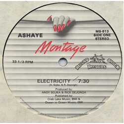Ashaye Electricity VINYL 12" USED