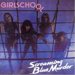 Girlschool Screaming Blue Murder Vinyl LP USED
