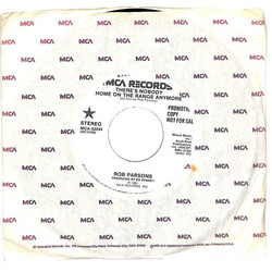 Rob Parsons There's Nobody Home On The Range Anymore USED VINYL 7INCH 45 RPM SINGLE PROMO