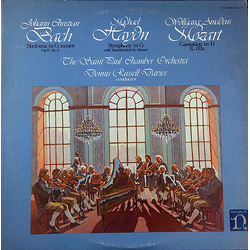 The Saint Paul Chamber Orchestra / Dennis Russell Davies Johann Christian Bach/Sinfonia In G Minor Op. No. 6; Michael Haydn/Symphony In G With Introdu