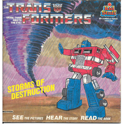 Unknown Artist The Transformers: Storms of Destruction Vinyl 7" USED