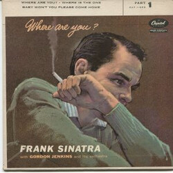 Frank Sinatra Where Are You? (Part 1) Vinyl 7" USED