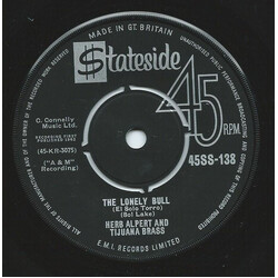 Herb Alpert & The Tijuana Brass The Lonely Bull (El Solo Torro) / Acapulco 1922 USED VINYL 7INCH 45 RPM SINGLE