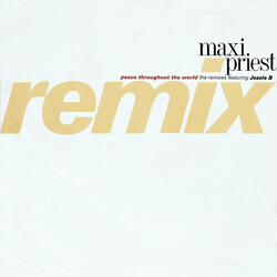 Maxi Priest / Jazzie B Peace Throughout The World (The Remixes) USED VINYL 12INCH 45 RPM STEREO