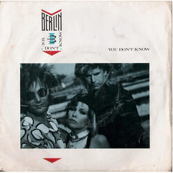 Berlin You Don't Know USED VINYL 7INCH 45 RPM SINGLE