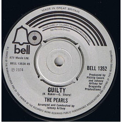 The Pearls Guilty USED VINYL 7INCH 45 RPM