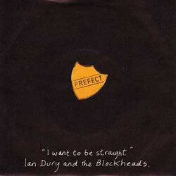 Ian Dury And The Blockheads I Want To Be Straight VINYL 7" USED