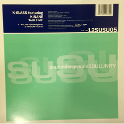 K-Klass / Kinane Talk To Me Vinyl 12" USED