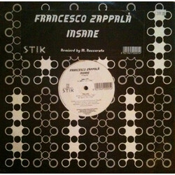 Francesco Zappalà Insane USED VINYL 12INCH