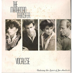 The Manhattan Transfer Vocalese Vinyl LP USED