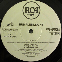 Rumpletilskinz Attitudes Vinyl 12" USED