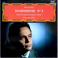 Anton Bruckner / Radio-Symphonie-Orchester Berlin / Lorin Maazel Symphonie Nr 3 Vinyl LP USED
