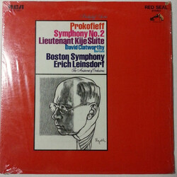 Sergei Prokofiev / David Clatworthy / Boston Symphony Orchestra / Erich Leinsdorf Symphony No. 2 / Lieutenant Kije Suite Vinyl LP USED