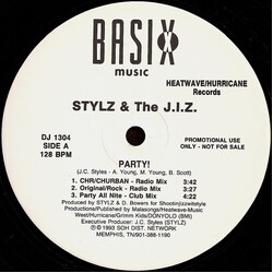 Stylz & The J.I.Z. Party! VINYL 12" USED