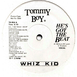Whiz Kid He's Got The Beat USED VINYL 12INCH 33 S RPM PROMO