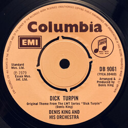 Denis King And His Orchestra Dick Turpin USED VINYL 7INCH 45 RPM SINGLE