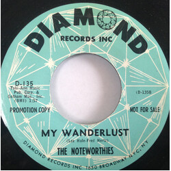 The Noteworthies My Wanderlust USED VINYL 7INCH 45 RPM PROMO