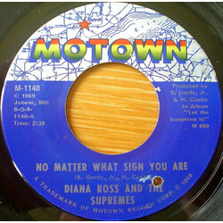 The Supremes No Matter What Sign You Are / The Young Folks USED VINYL 7INCH SINGLE 45 RPM