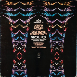 Virgil Fox / Orchestre National De L'Opéra De Paris / Georges Prêtre A Sound Showpiece! Joseph Jongen Symphonie Concertante Vinyl LP USED