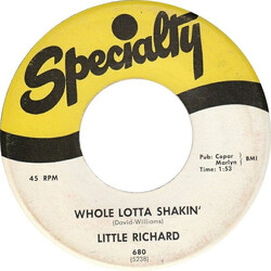 Little Richard Maybe I'm Right / Whole Lotta Shakin' USED VINYL 7INCH SINGLE 45 RPM