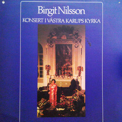 Birgit Nilsson Konsert I Västra Karups Kyrka Vinyl LP USED