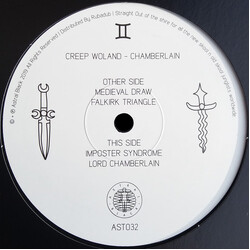 Creep Woland Chamberlain USED VINYL 12INCH 33 S RPM EP