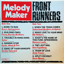 Various Melody Maker Front Runners Vinyl LP USED